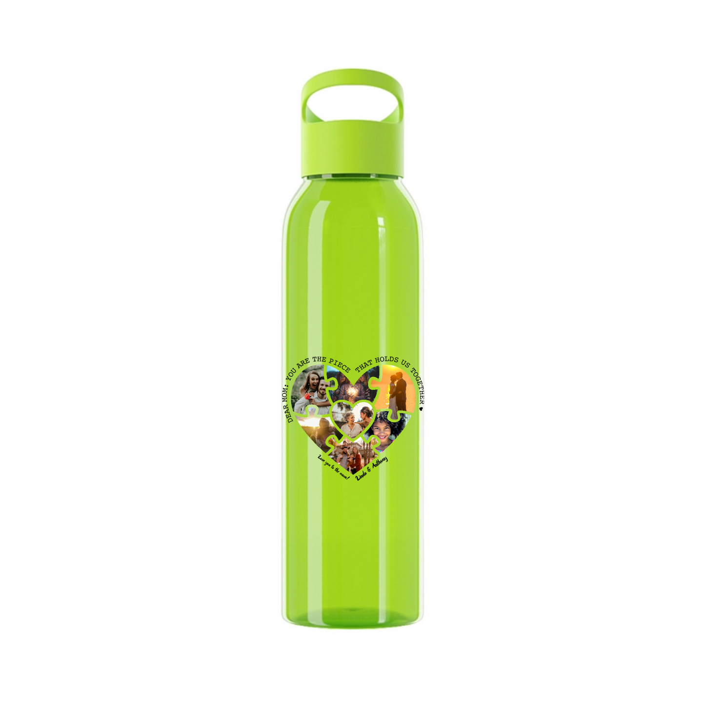 Muttertag Bild Upload Wasserflasche 650 ml