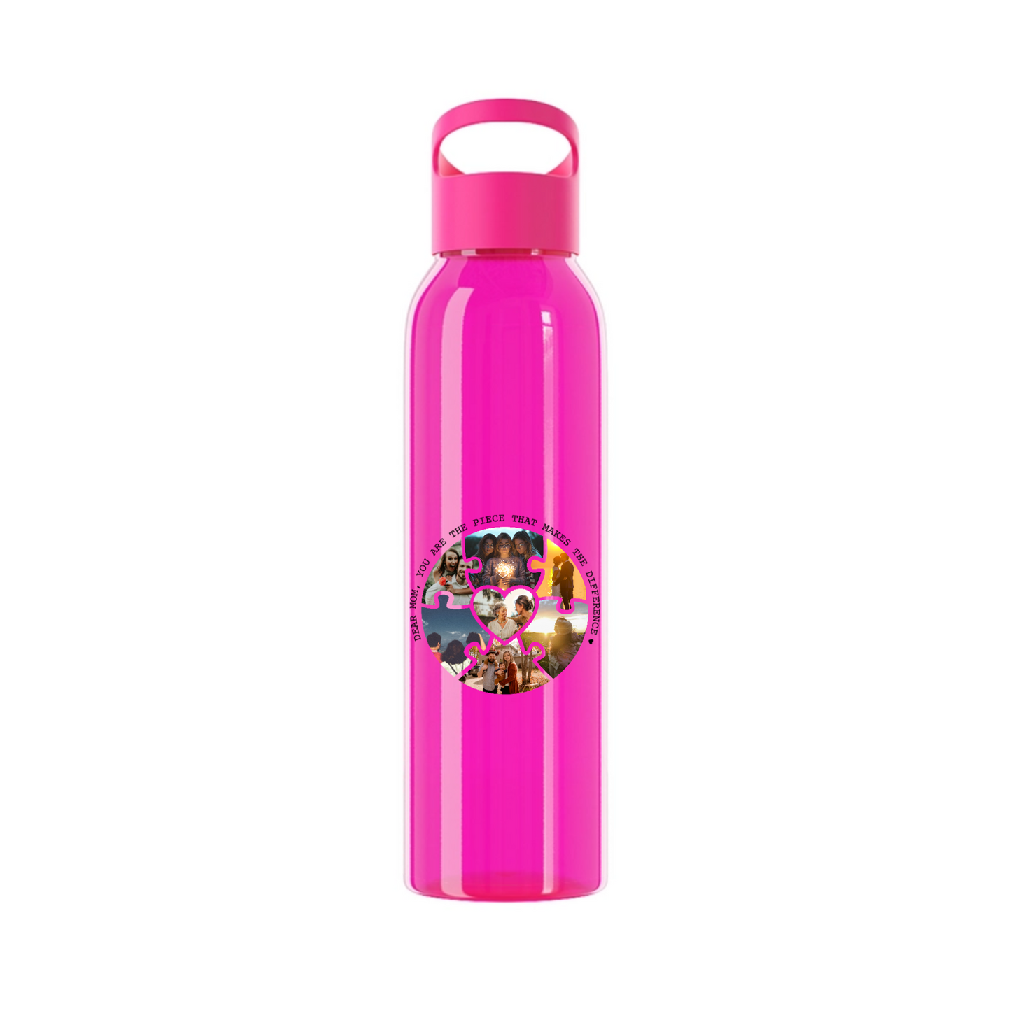 Muttertags Bild Upload Wasserflasche 650 ml