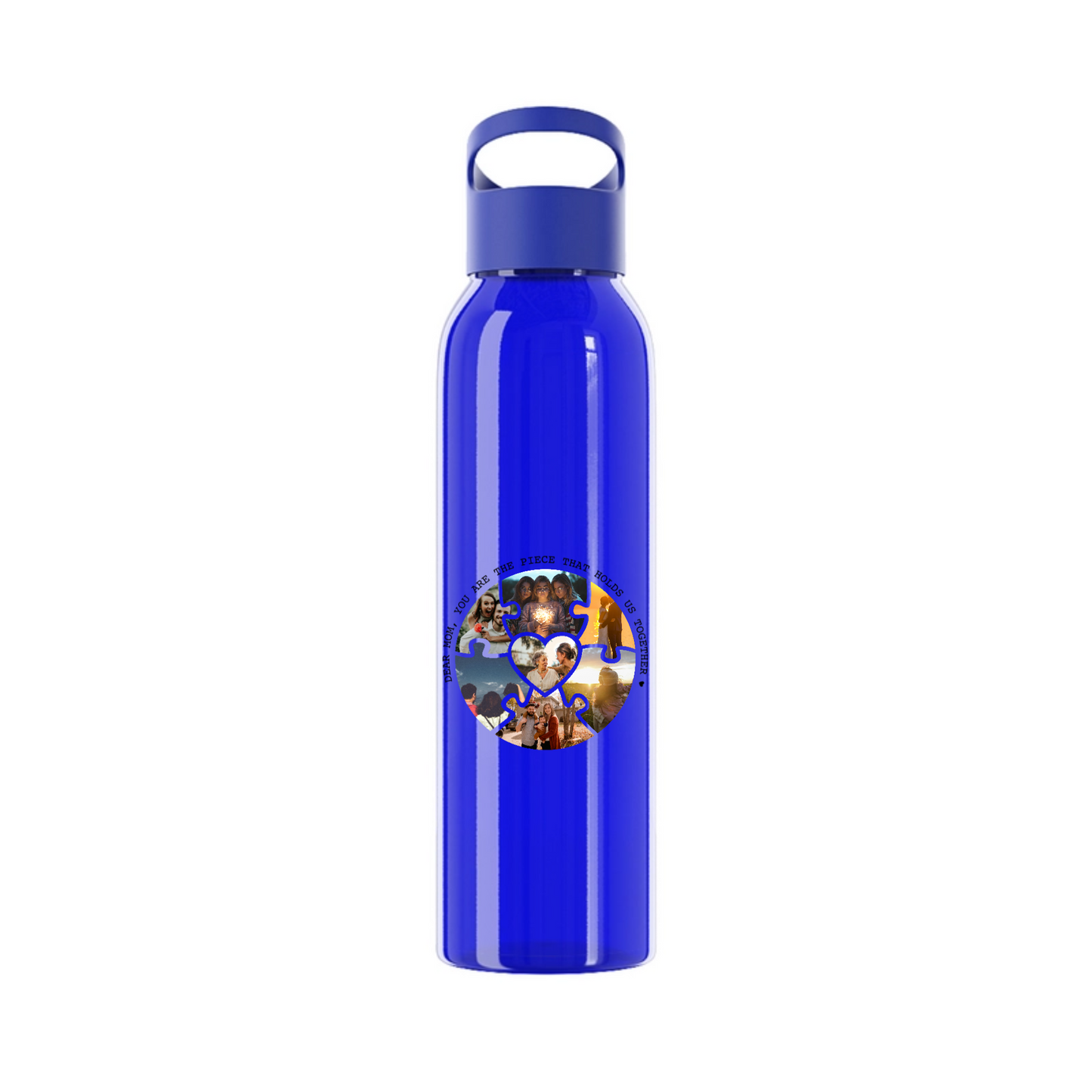 Muttertags Bild Upload Wasserflasche 650 ml