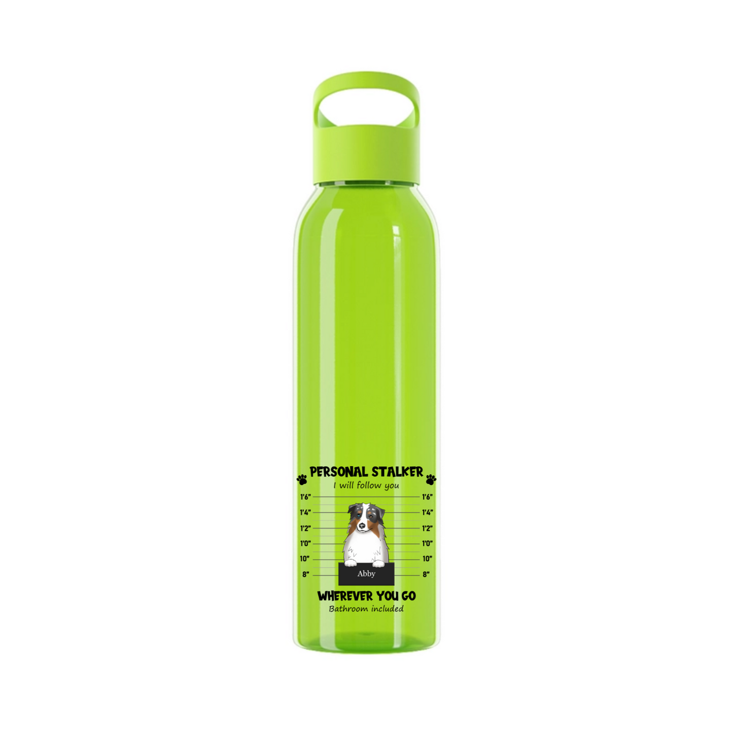 Persönlicher Stalker Wasserflasche 650ml