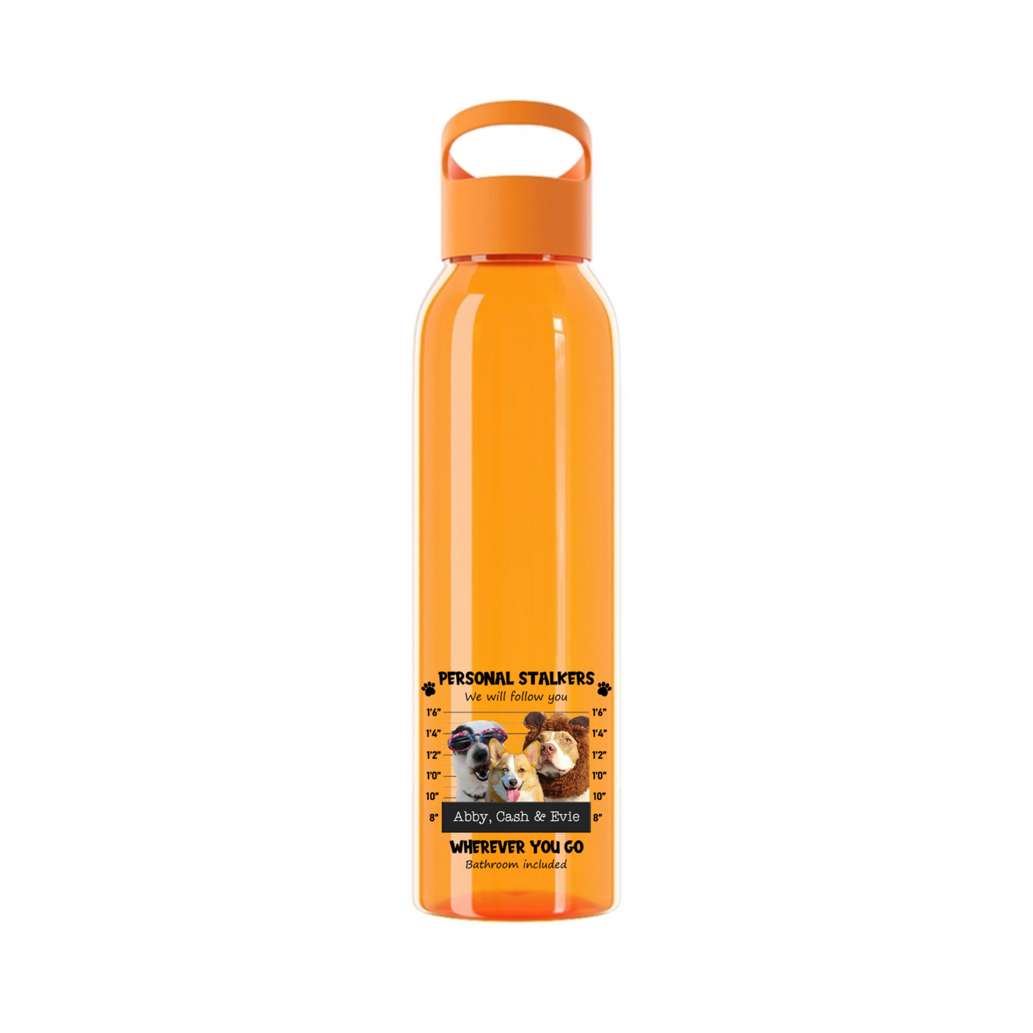 Persönlicher Stalker Wasserflasche 650 ml