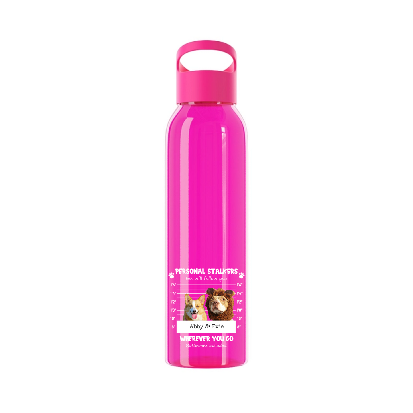 Persönlicher Stalker Wasserflasche 650 ml