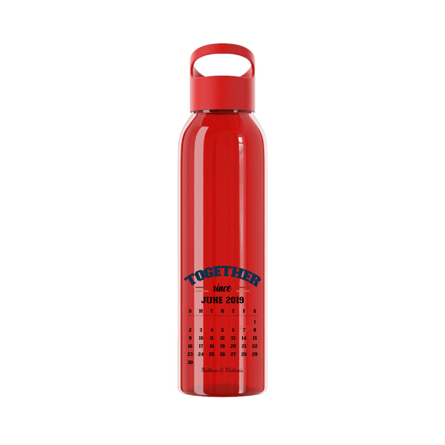 Zusammen seit Wasserflasche 650 ml