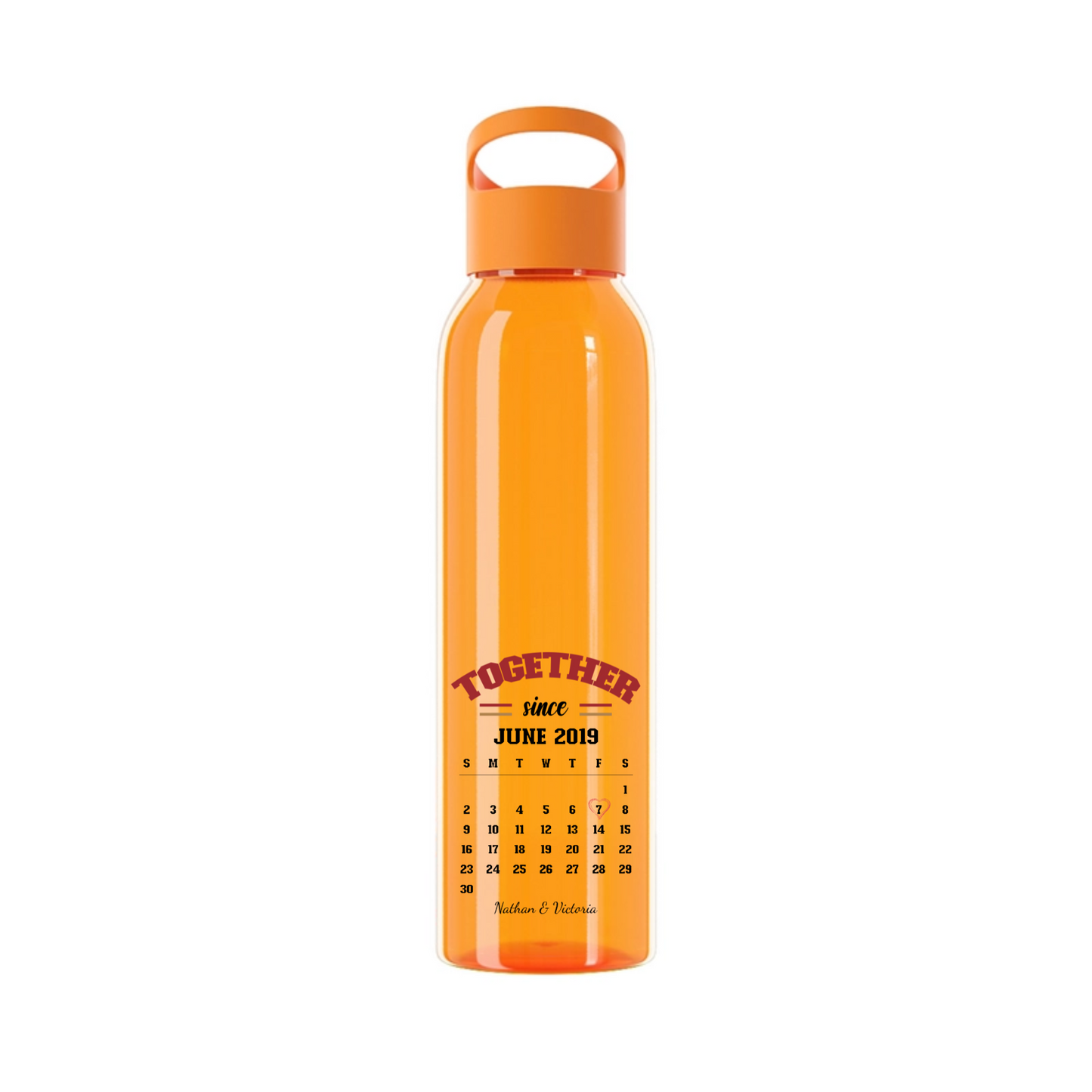 Zusammen seit Wasserflasche 650 ml