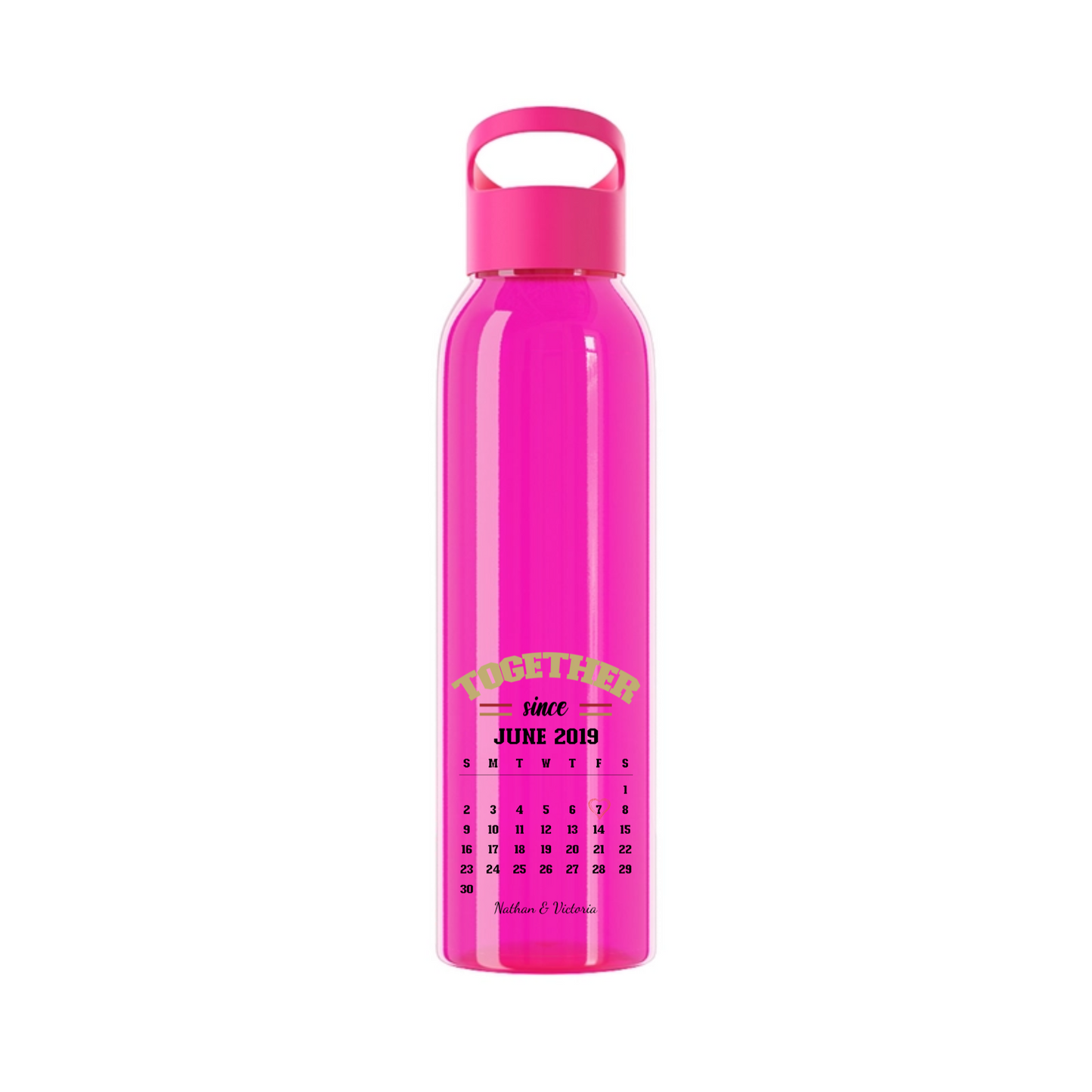 Zusammen seit Wasserflasche 650 ml