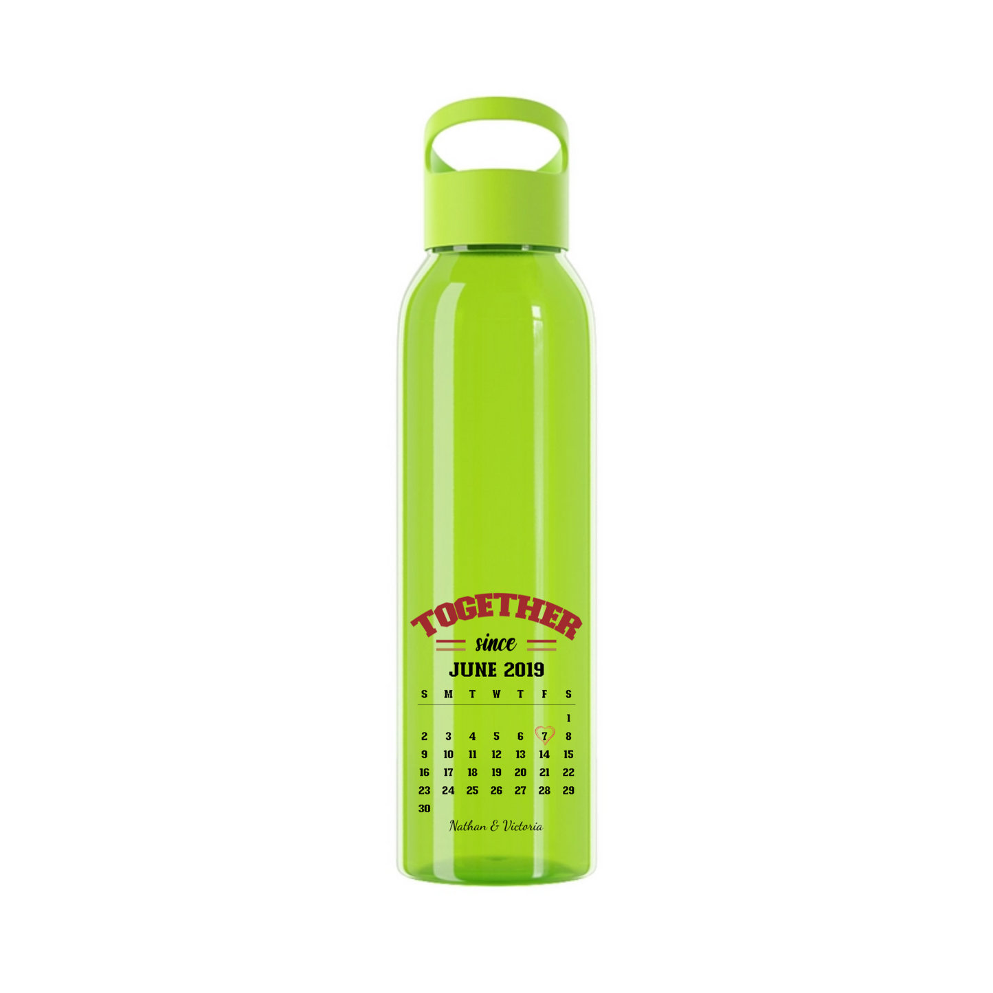 Zusammen seit Wasserflasche 650 ml