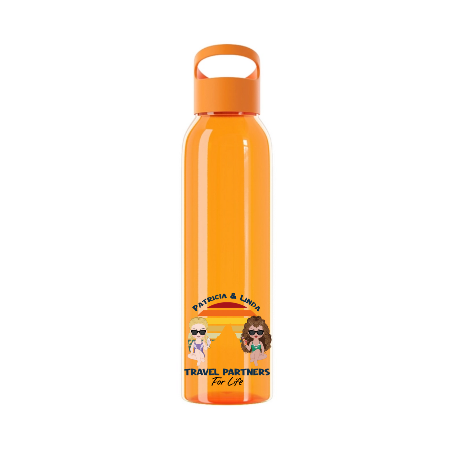 Reisepartner fürs Leben Wasserflasche 650 ml