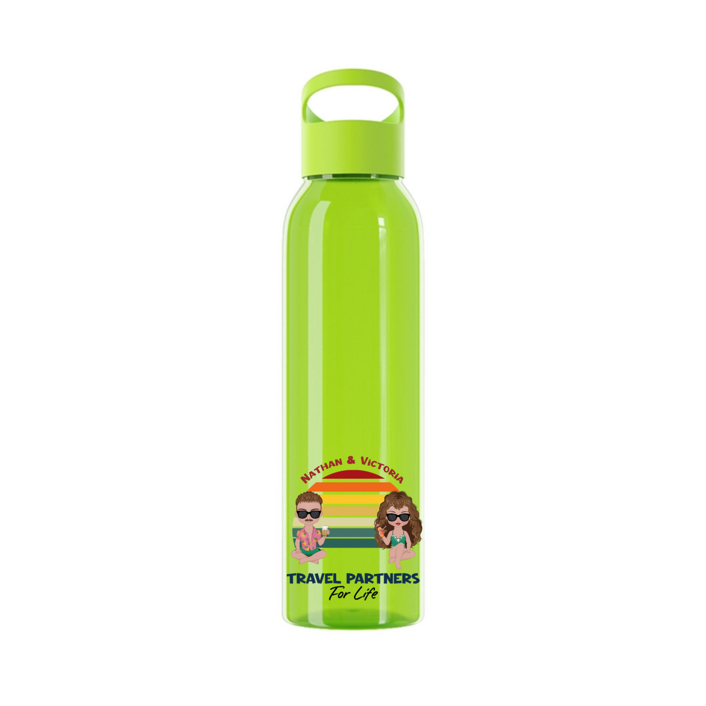 Reisepartner fürs Leben Wasserflasche 650 ml