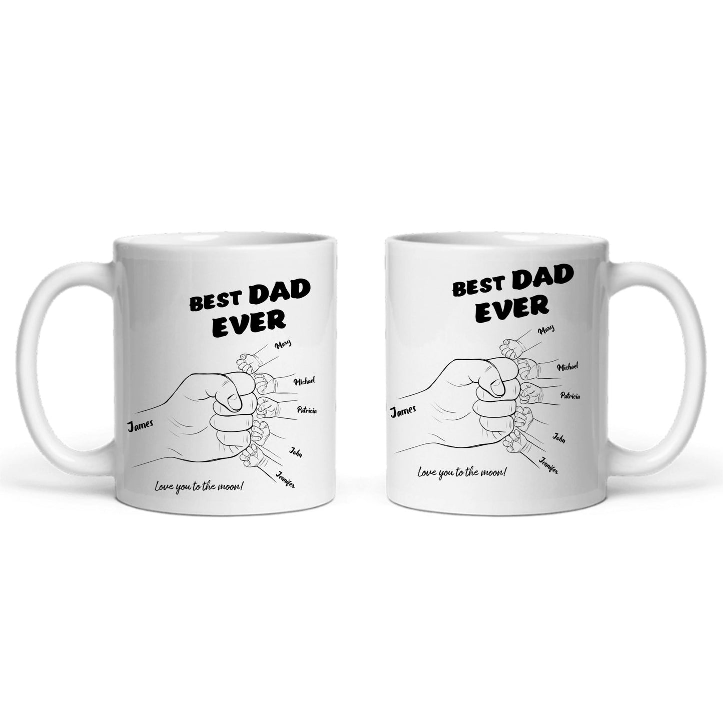 Bester Papa aller Zeiten Keramiktasse