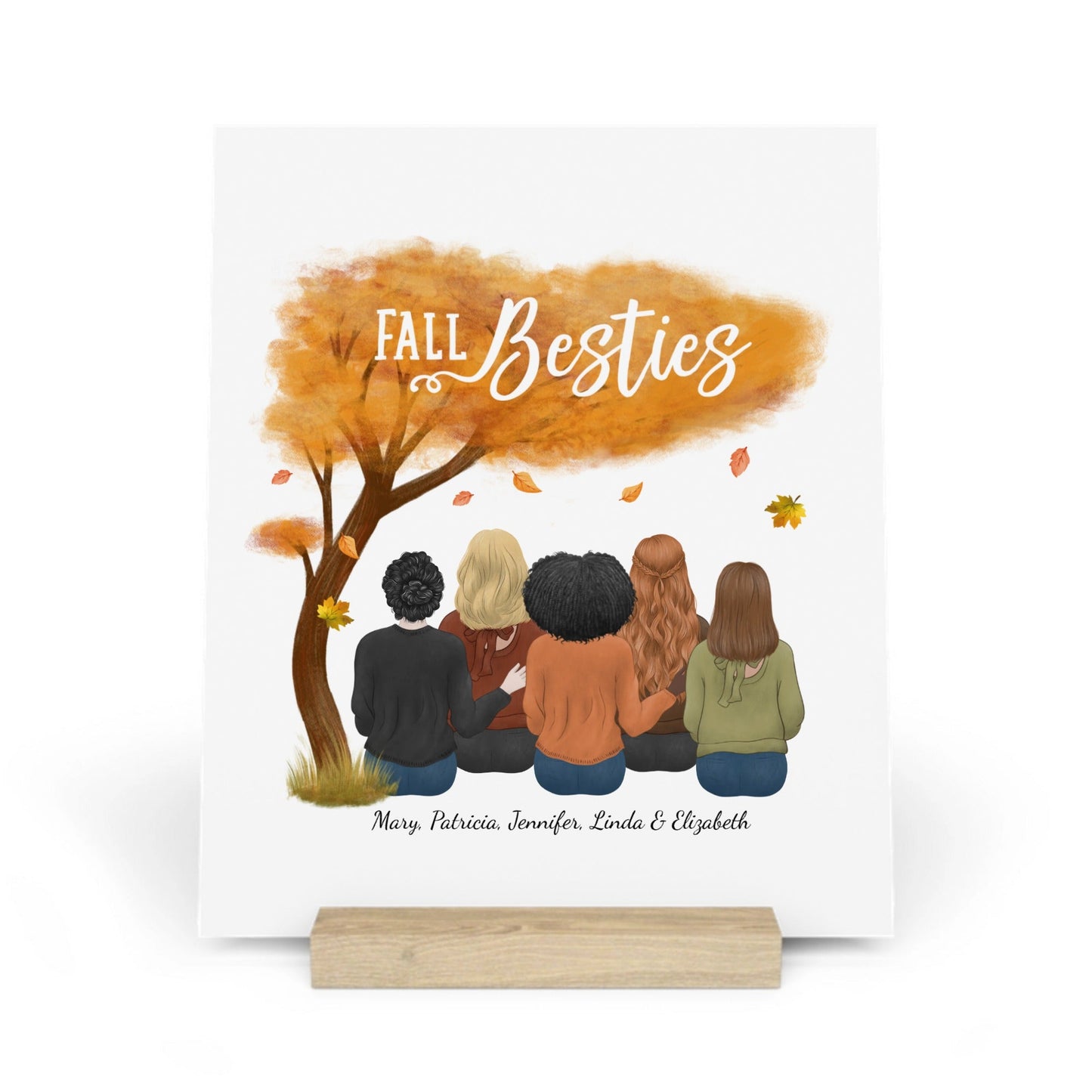 Herbst Besties Galerietafel mit Ständer