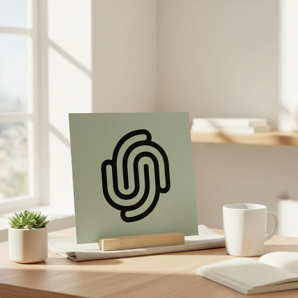 Vector Upload quadratische Galerietafel mit Ständer