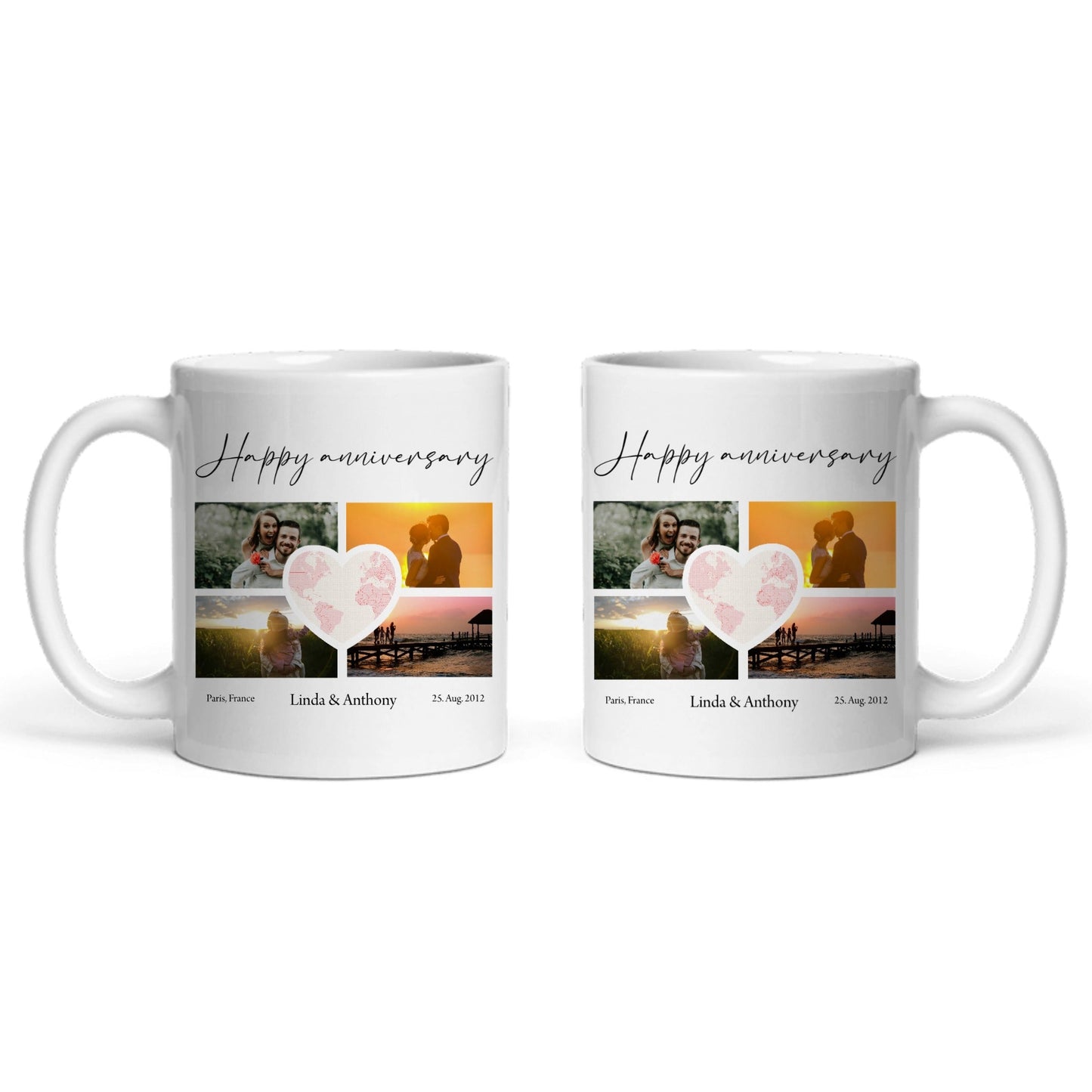 Jahrestag Keramiktasse
