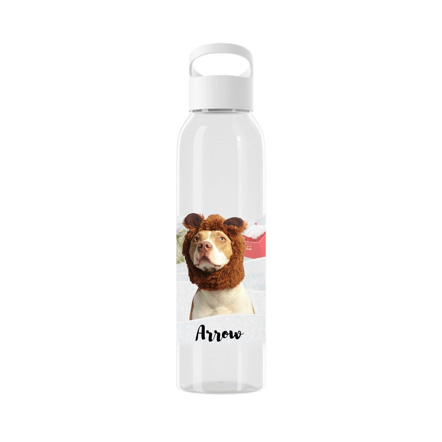 Weihnachten mit meinem Haustier Wasserflasche 650ml
