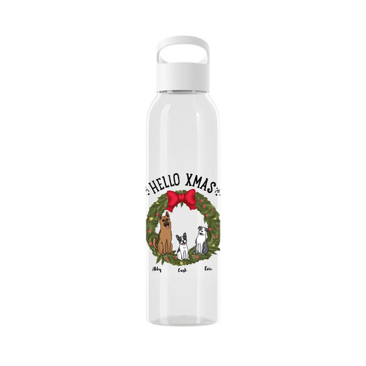 Hallo Xmas Weihnacht Wasserflasche 650 ml