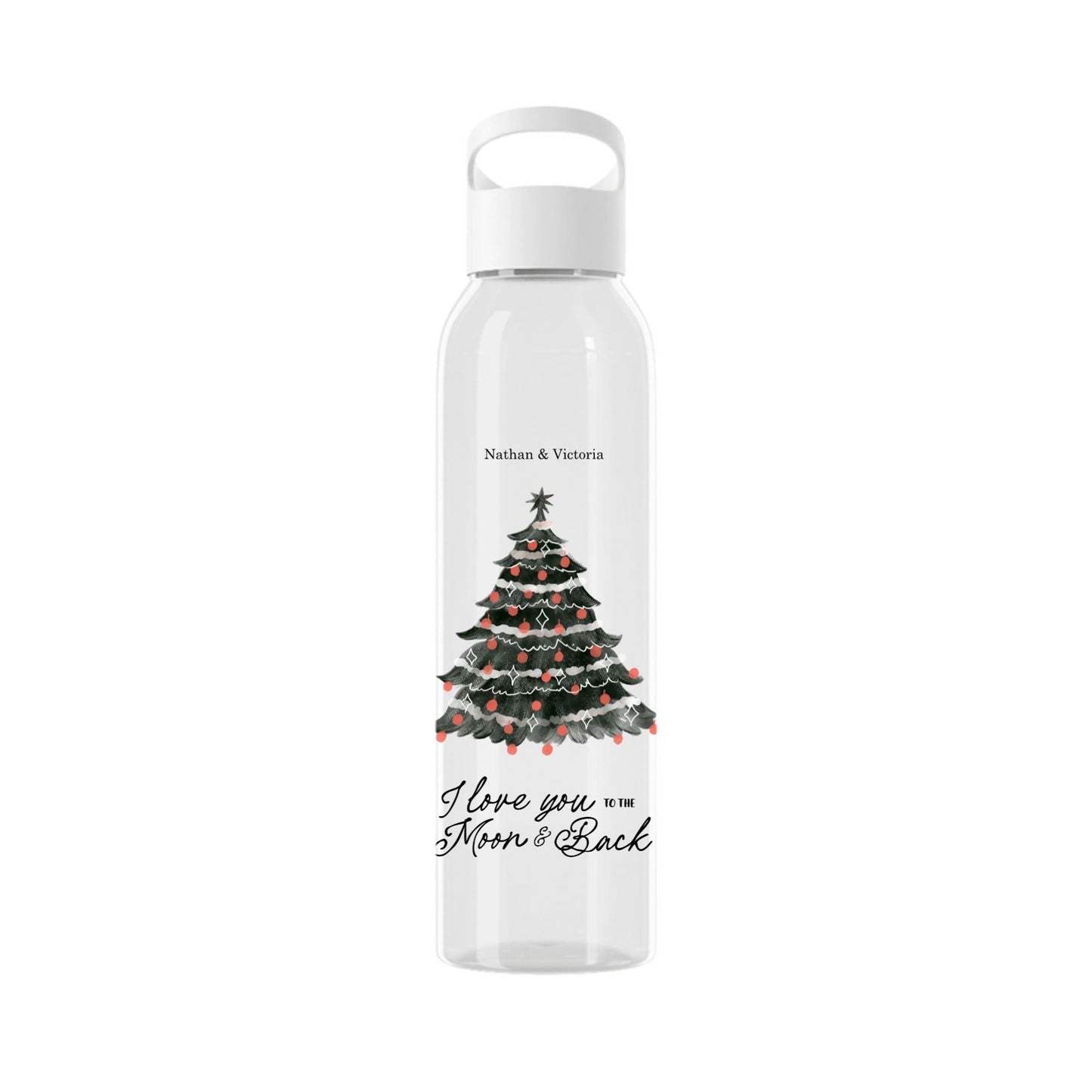 Frohe Weihnachten Wasserflasche 650ml