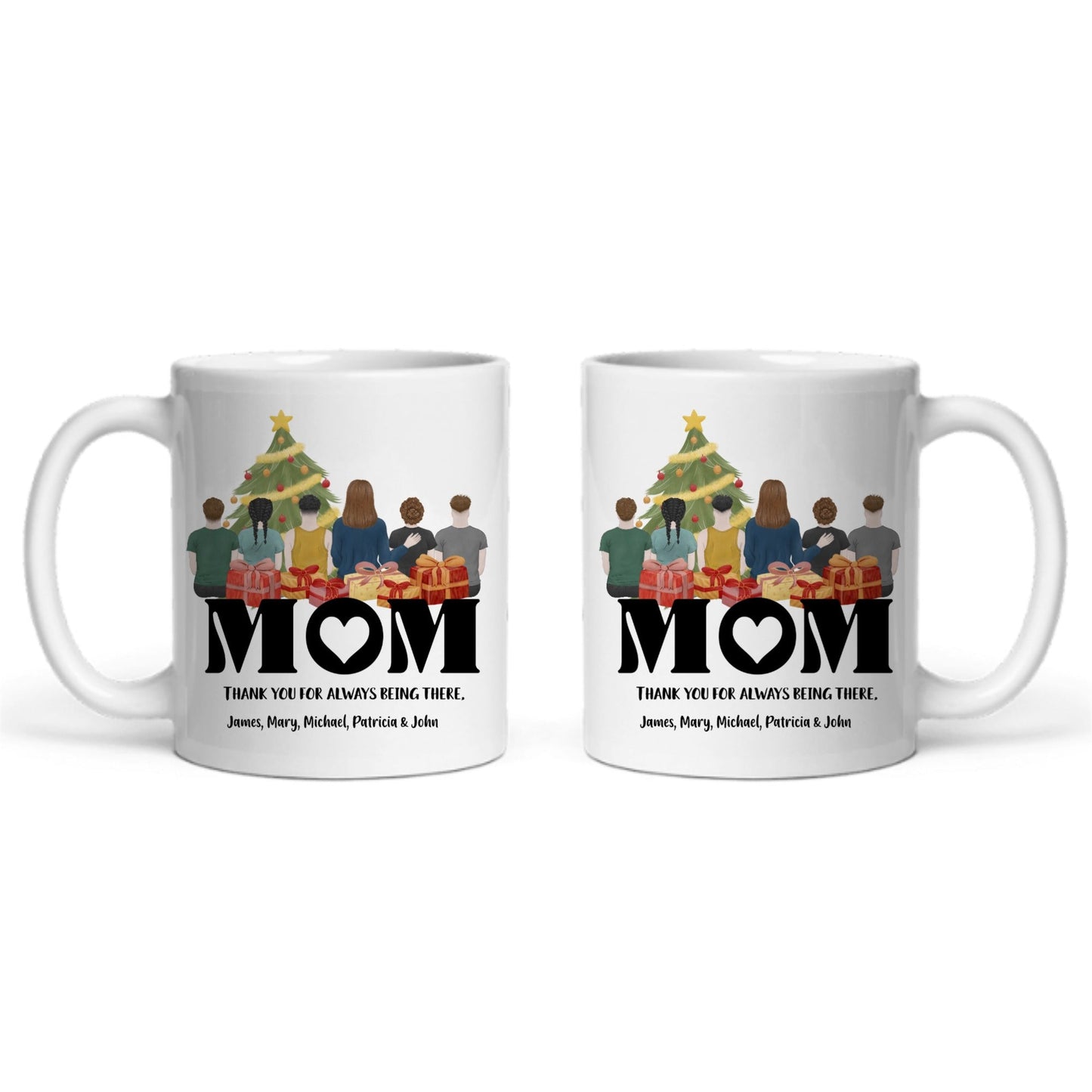 Mama, danke dass du immer da bist Weihnacht Keramiktasse