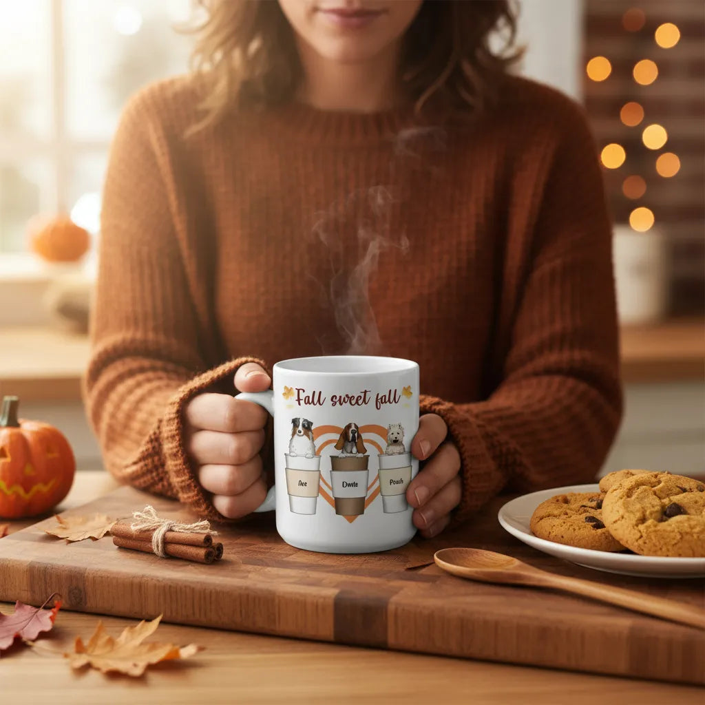 Herbst, süsser Herbst Keramiktasse