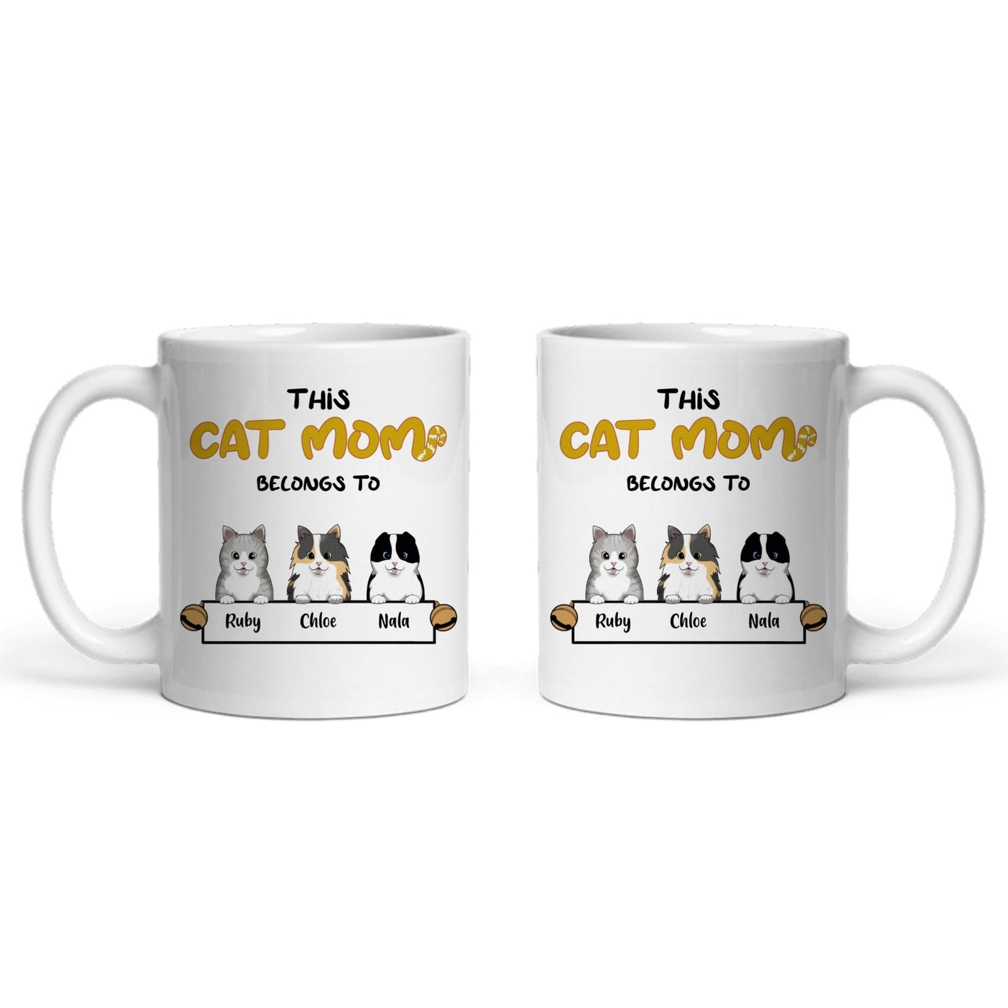 Diese Katzenmama gehört zu Keramiktasse