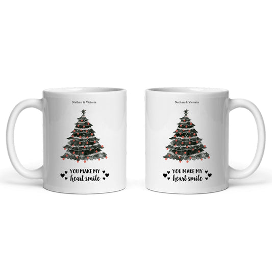 Frohe Weihnachten Keramiktasse