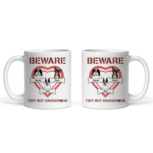 Vorsicht, klein aber gefährlich Keramiktasse