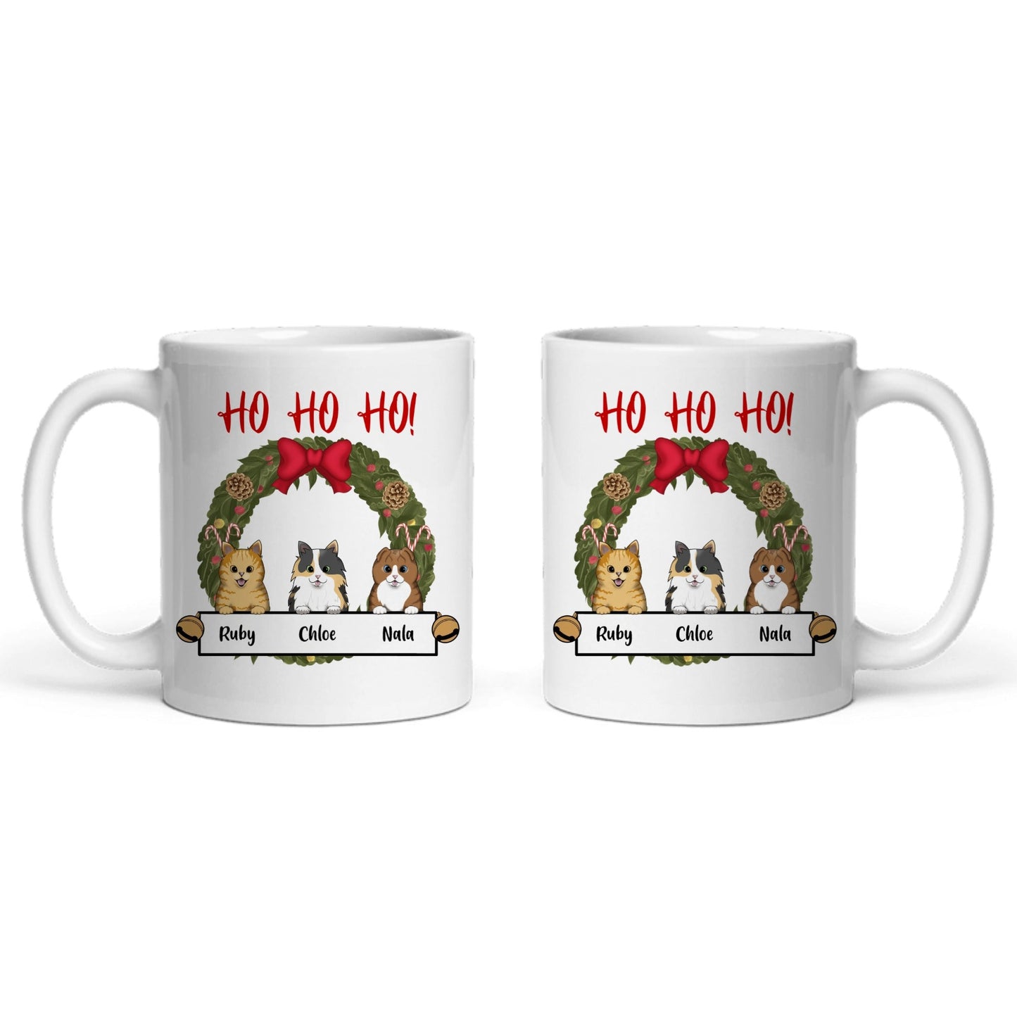 Katzen Weihnacht Keramiktasse