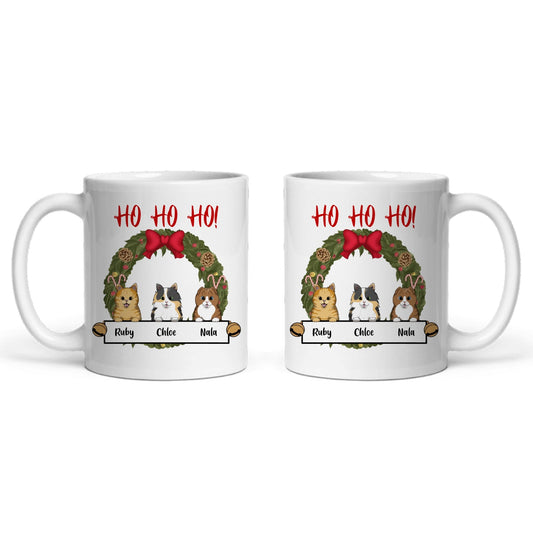 Katzen Weihnacht Keramiktasse