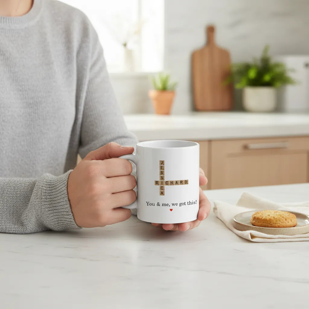 Kreuzworträtsel Keramiktasse