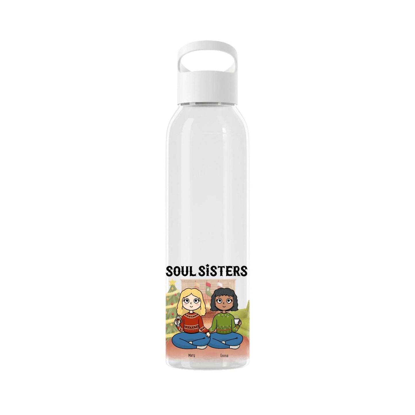 Seelenschwestern Weihnacht Wasserflasche 650 ml