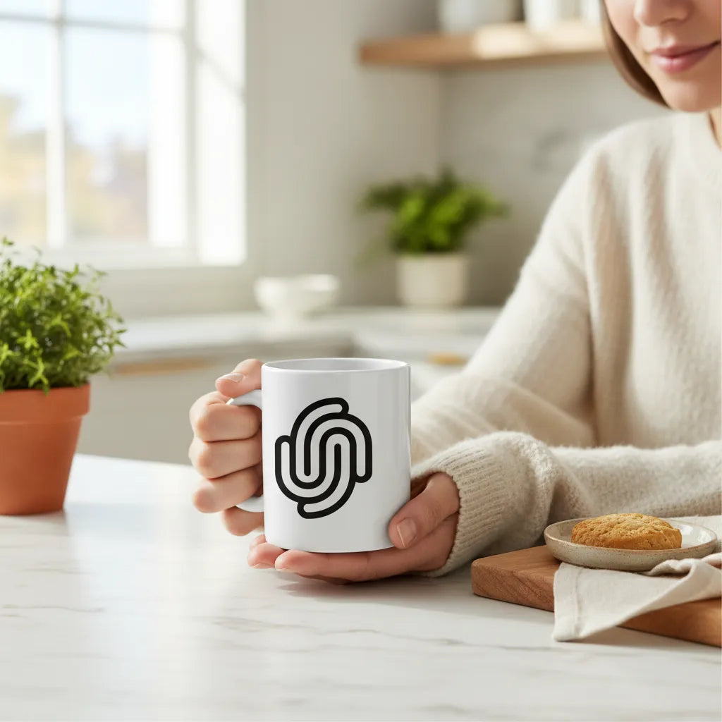 Vektor Upload Keramiktasse
