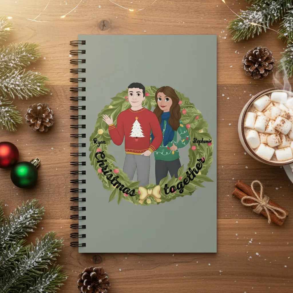 Christmas Together Spiral Journal