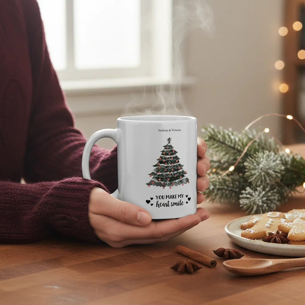 Frohe Weihnachten Keramiktasse