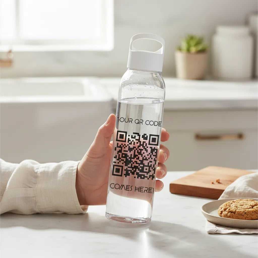 Dein QR Code Wasserflasche 650 ml