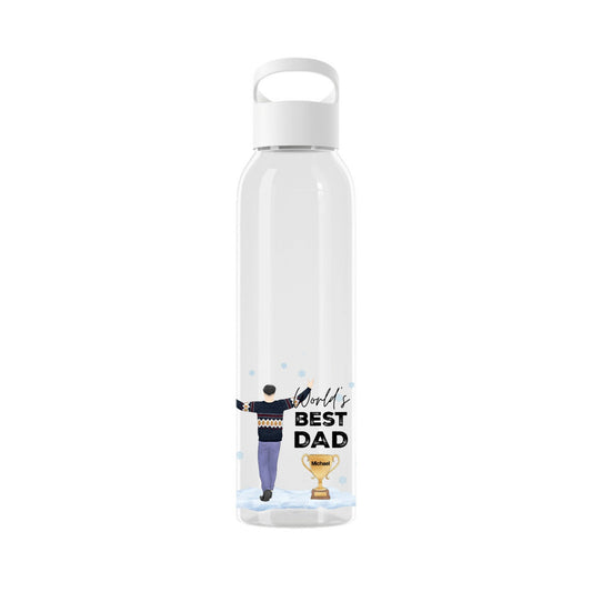 Bester Vater Auszeichnung Weihnacht Wasserflasche 650 ml