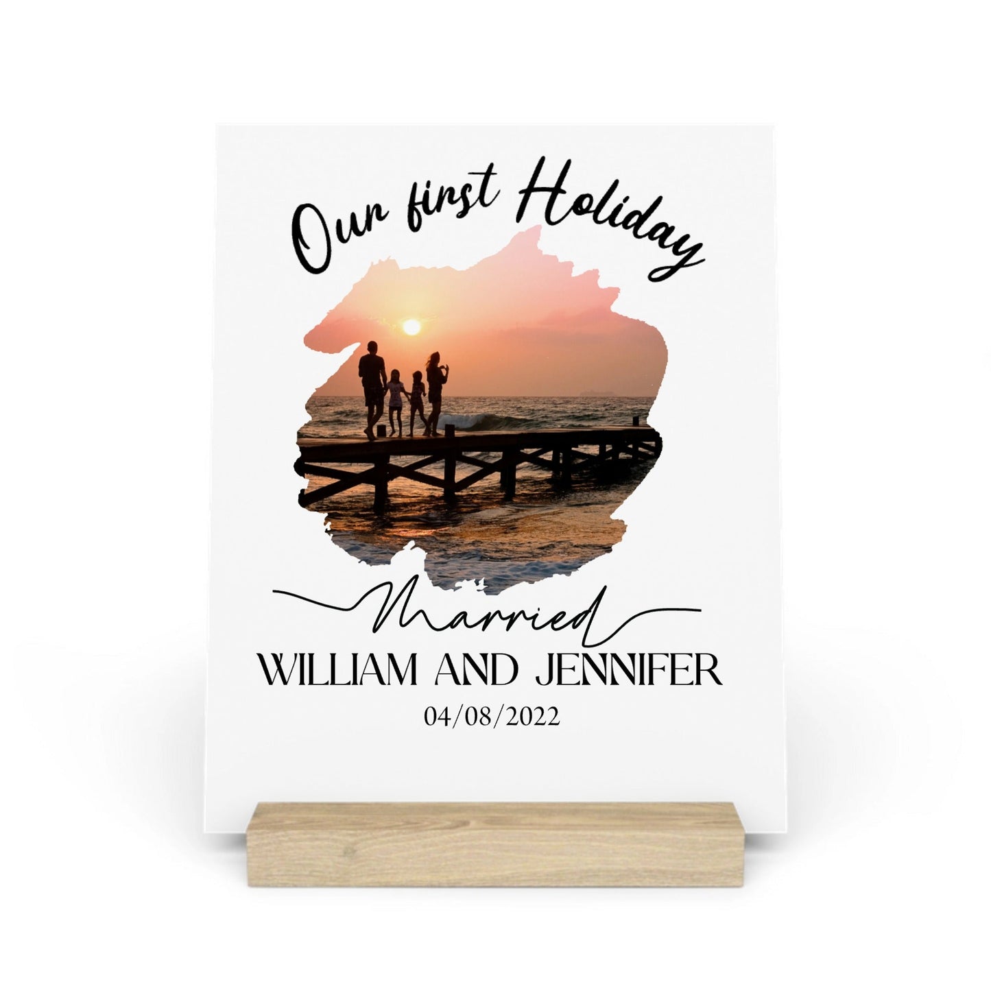 Verheiratet Galerietafel mit Ständer