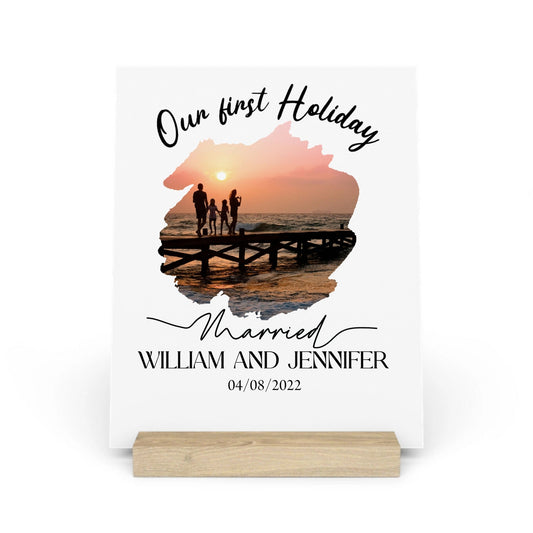 Verheiratet Galerietafel mit Ständer