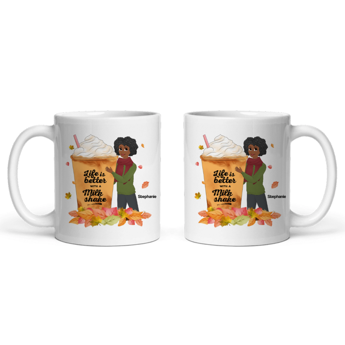 Das Leben ist besser mit einem Getränk Keramiktasse