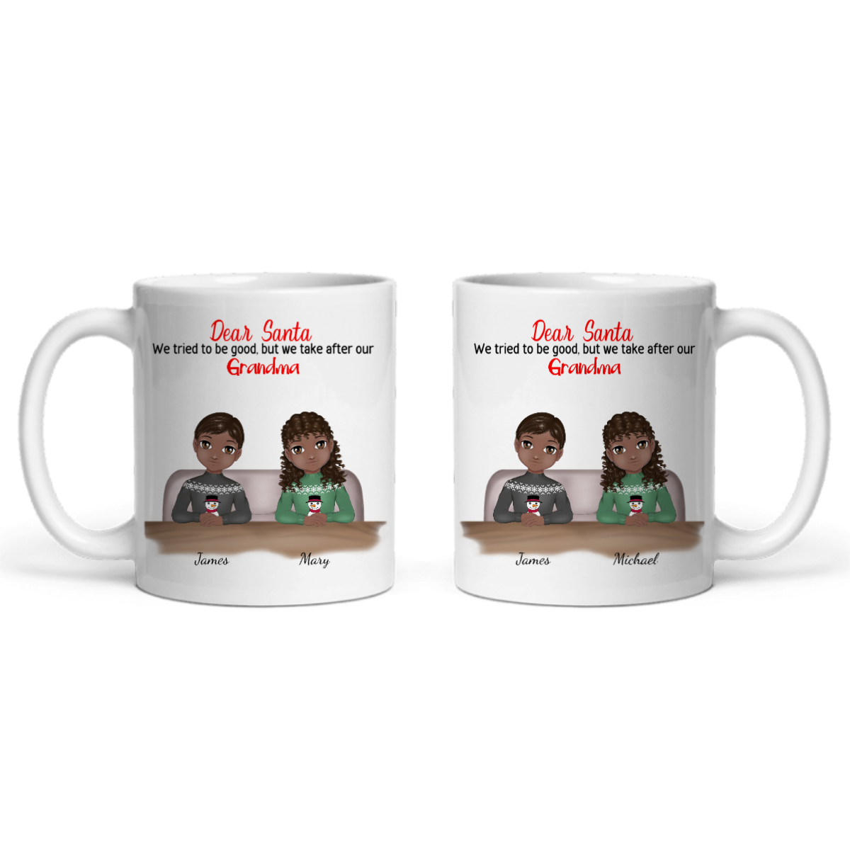 Lieber Weihnachtsmann Keramiktasse