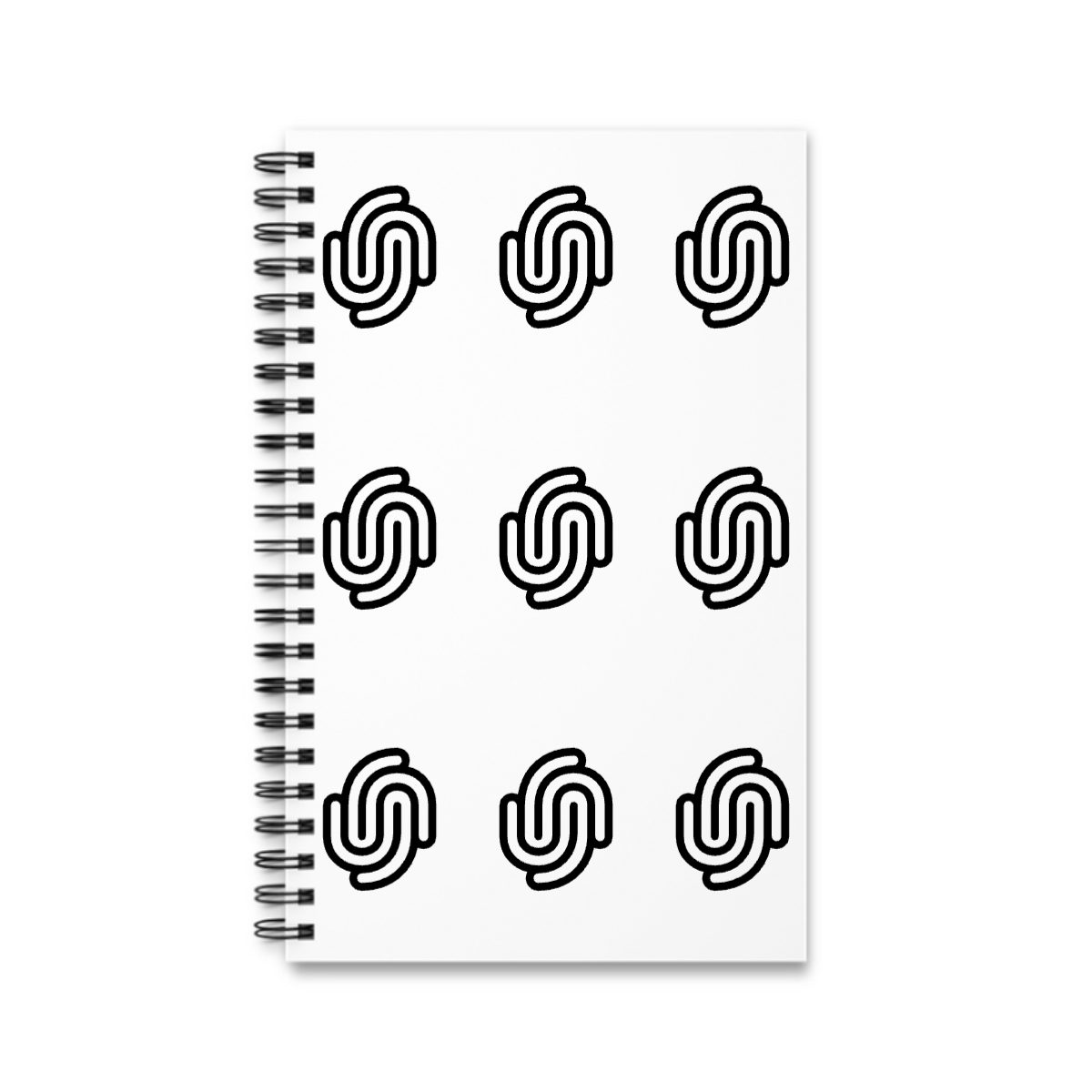 Vektor Upload Spiralnotizbuch