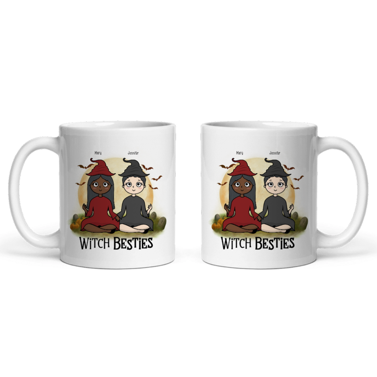 Hexenbesties Halloween Keramiktasse