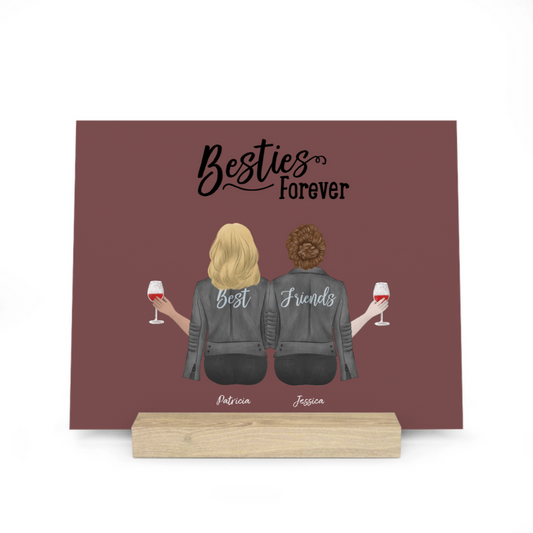 Besties Forever Galerietafel mit Ständer