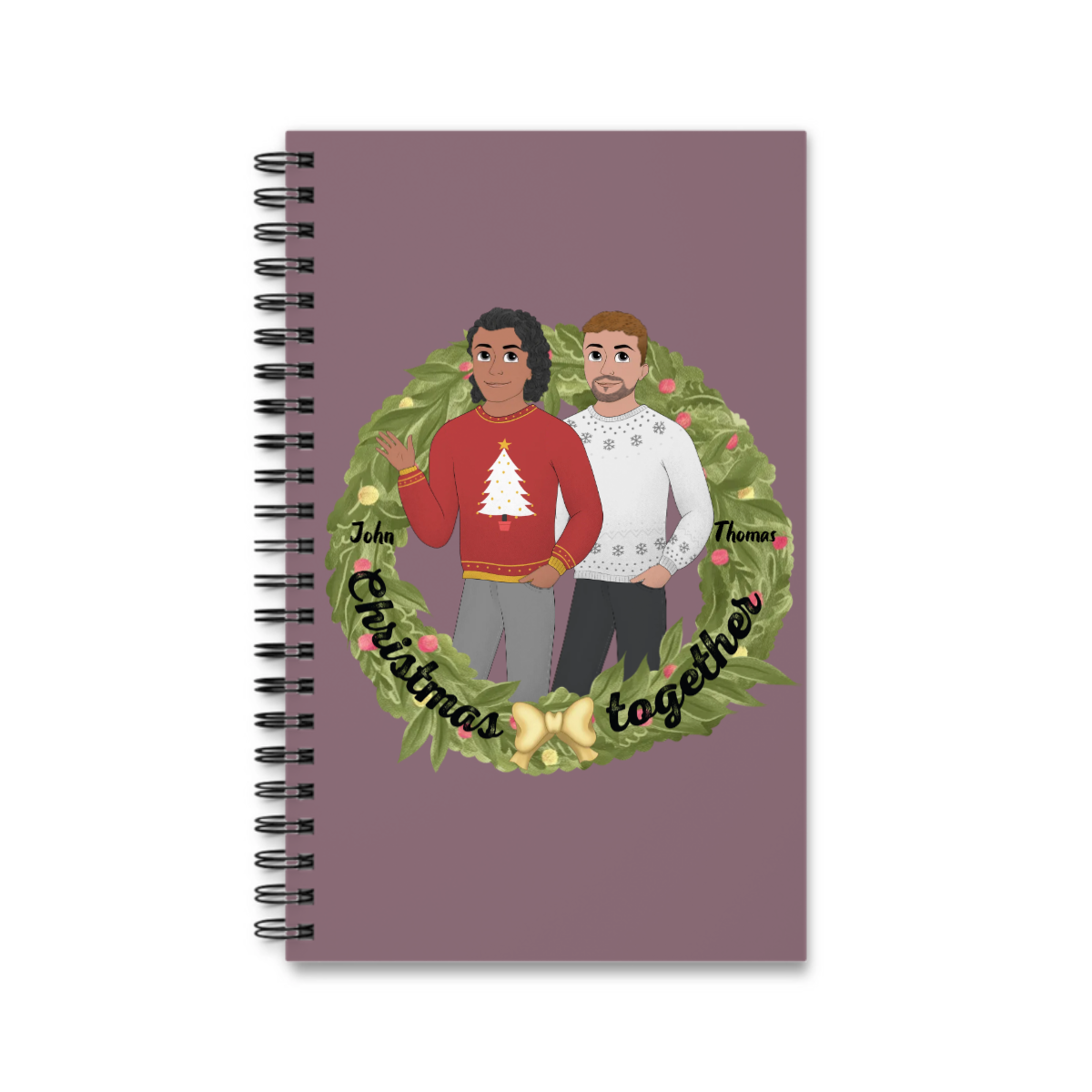 Christmas Together Spiral Journal