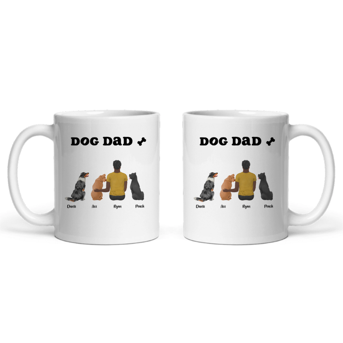 Hundepapa Keramiktasse