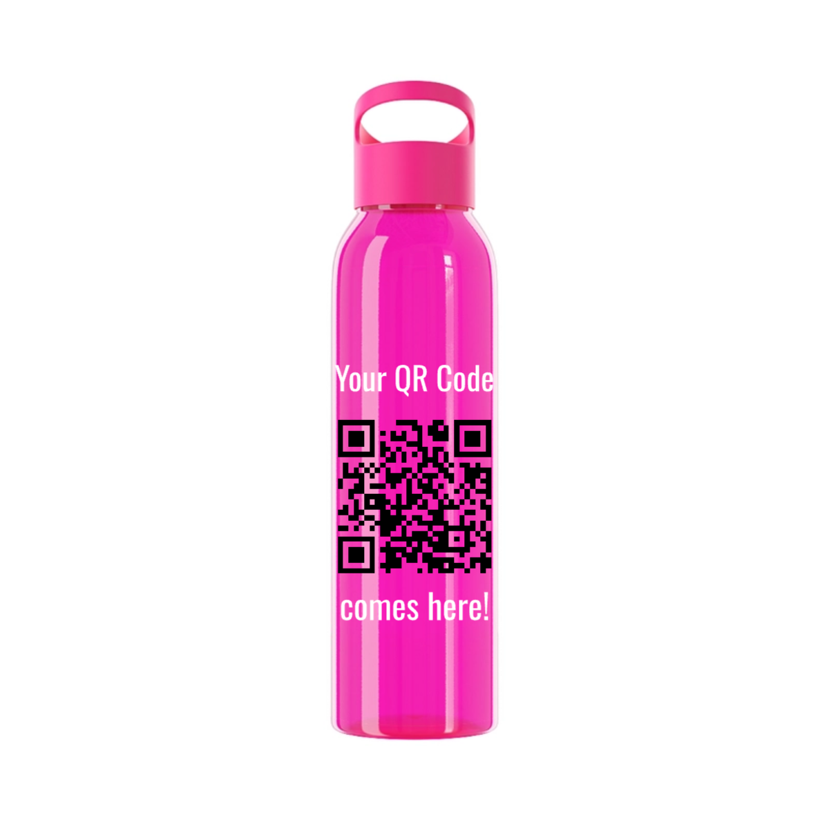 Dein QR Code Wasserflasche 650 ml