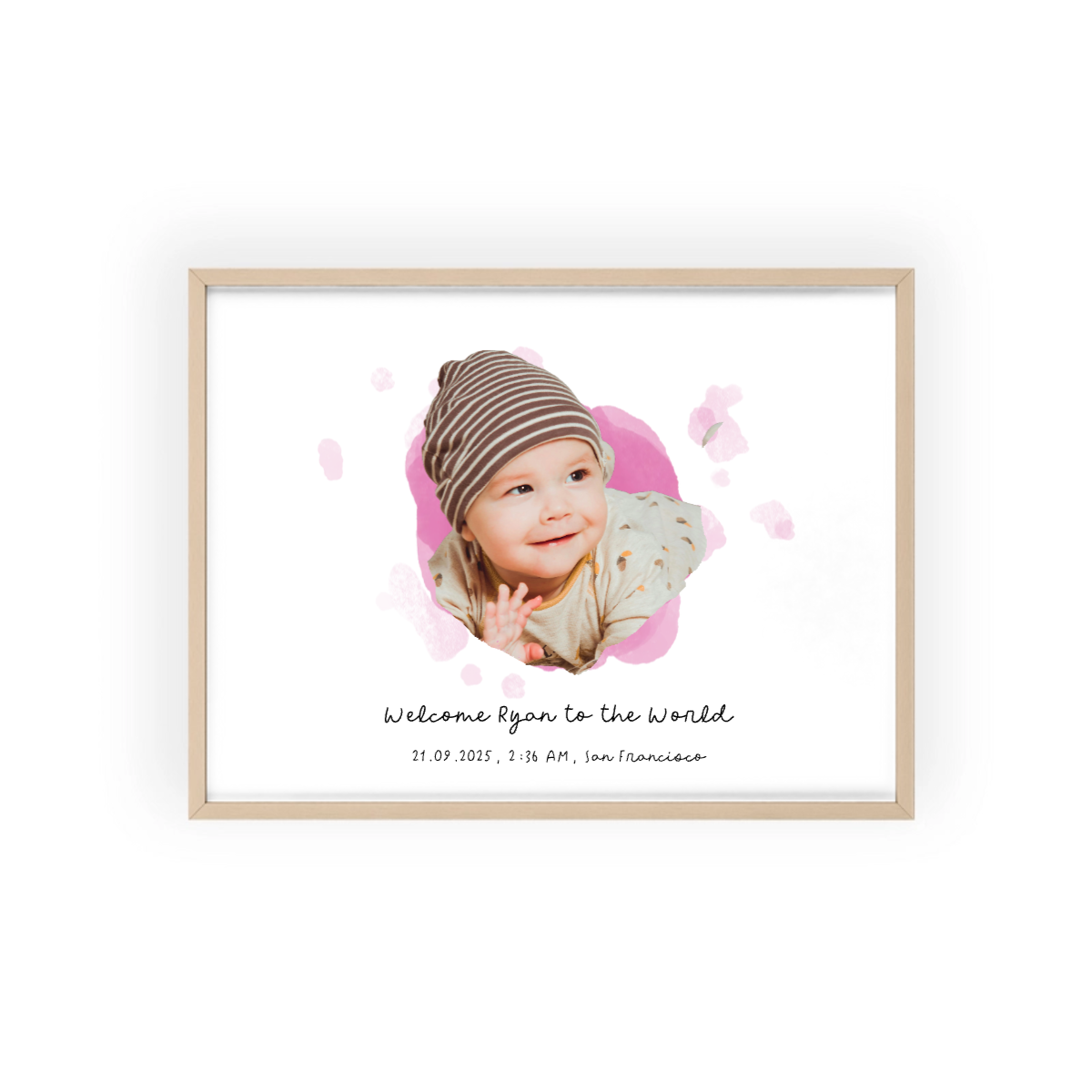 Loved One Poster mit Holzrahmen