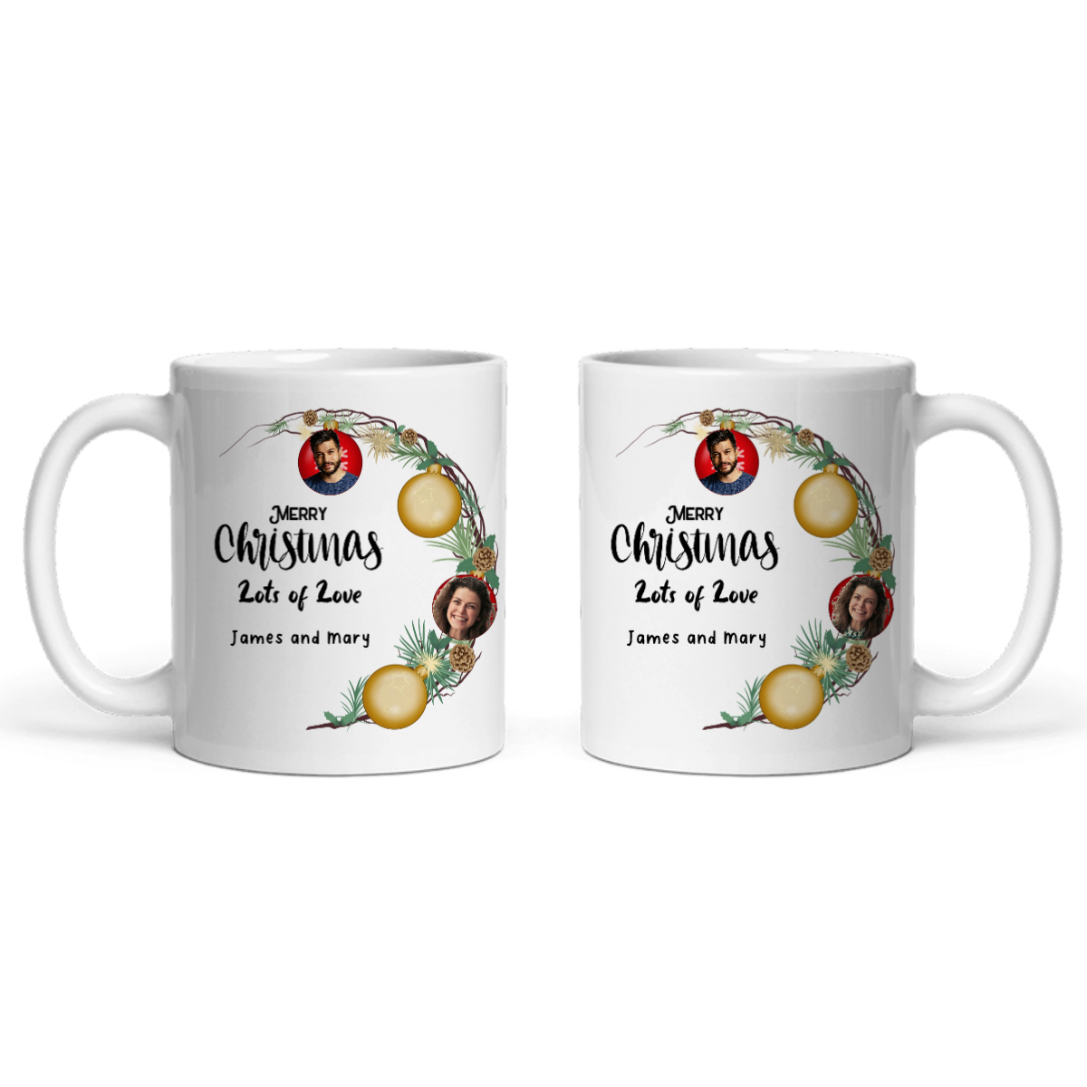 Frohe Weihnachten Keramiktasse