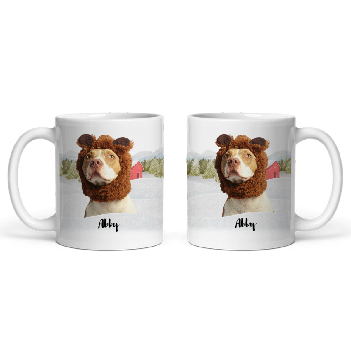 Weihnachten mit meinem Haustier Keramiktasse
