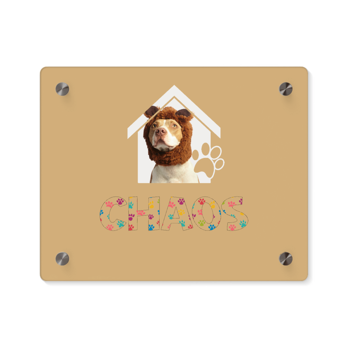 Pet Photo Acrylic Wall Art Panel