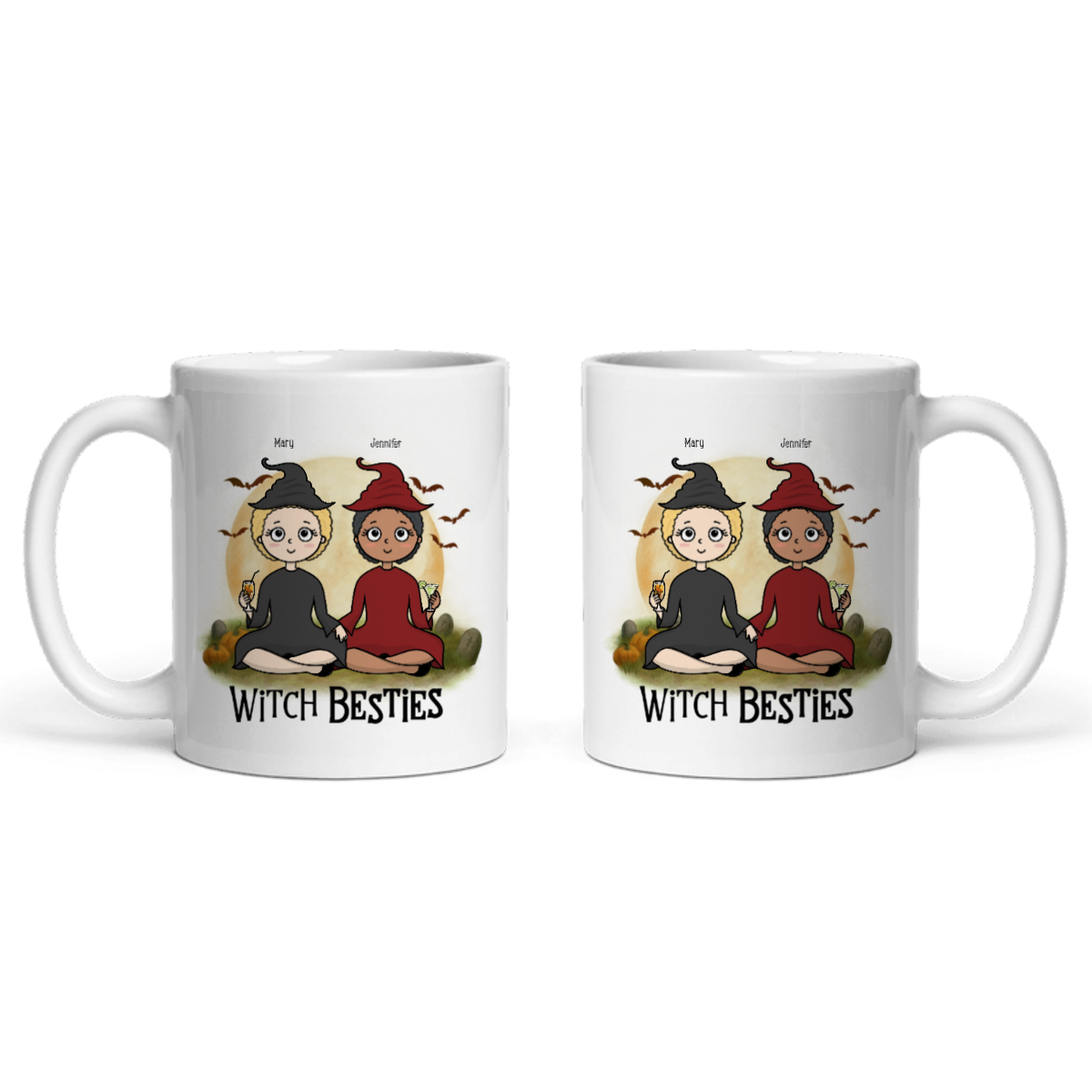 Hexenbesties Halloween Keramiktasse