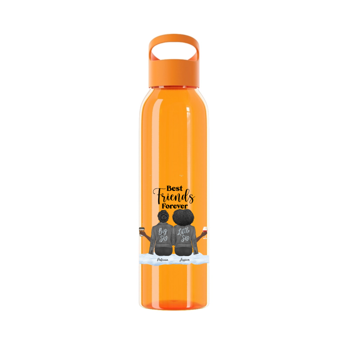 Besties Forever Weihnacht Wasserflasche 650 ml