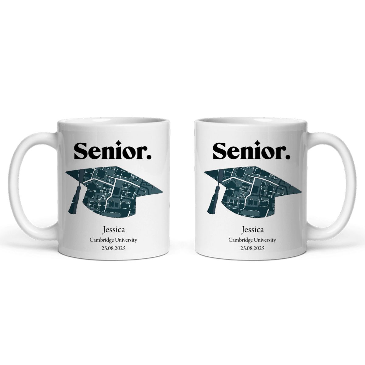 Gemeistert  Keramiktasse